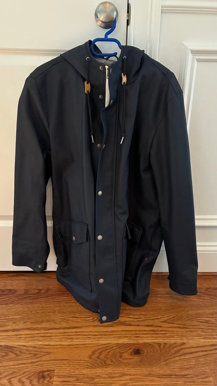Levi's Men's Rubberized Rain Jacket - Large